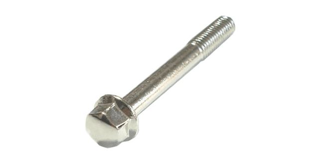 TORNILLO TAPA MOTOR CROMADO HONDA, BAJAJ M6X50 Paquete x 10