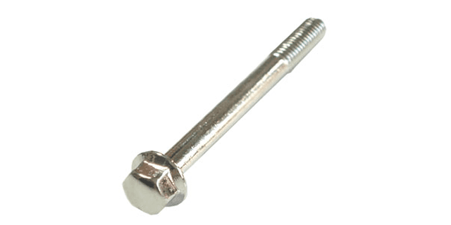 TORNILLO TAPA MOTOR CROMADO HONDA, BAJAJ M6X60 Paquete x 10