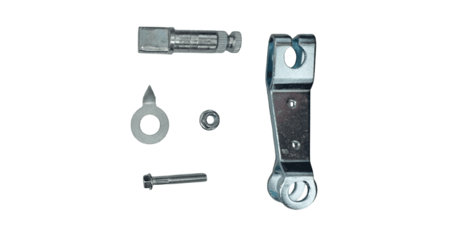 KIT LEVA DE FRENO TRAS CON EJE TVS 100 SPORT (5 PIEZAS)