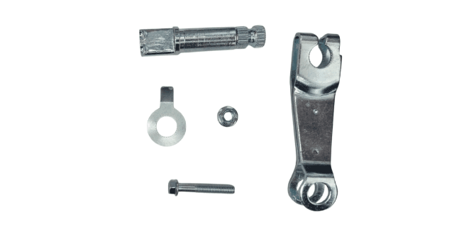 KIT LEVA DE FRENO TRAS CON EJE AKT NKD125-S-125SL MV (5 PIEZAS)