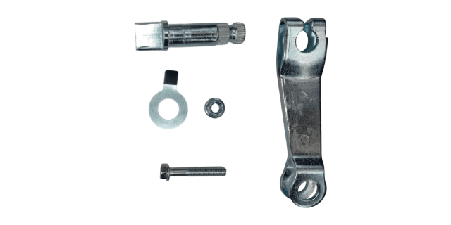 KIT LEVA DE FRENO TRAS CON EJE YAMAHA YBR125 (5 PIEZAS)