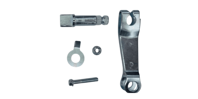 KIT LEVA DE FRENO TRAS CON EJE YAMAHA LIBERO110-125 (5 PIEZAS)