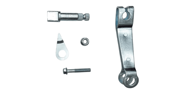 KIT LEVA DE FRENO TRAS CON EJE BAJAJ BOXER CT100 (5 PIEZAS)