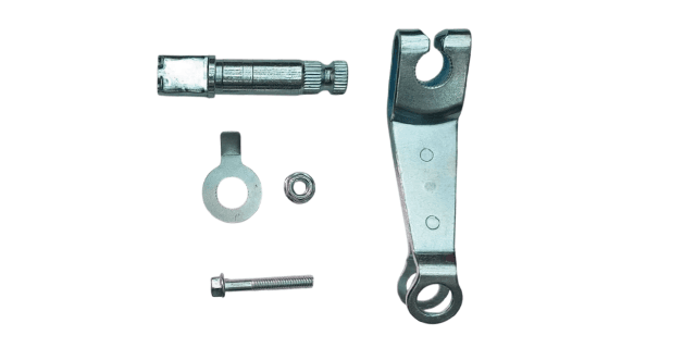 KIT LEVA DE FRENO TRAS CON EJE AKT TTR125-150 (5 PIEZAS)