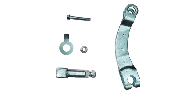 KIT LEVA DE FRENO TRAS CON EJE YAMAHA XTZ125 (5 PIEZAS)