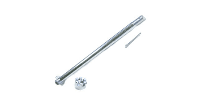 EJE DELANTERO YAMAHA DT FRENO DISCO