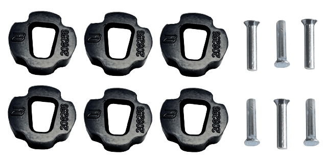 KIT REPARACION CORONA CLUTCH BAJAJ PULSAR 180 V2009- 180UG(10-UP)-  180 GT BS IV (18-UP) - PULSAR 180NEON (21-UP) -200 OIL COOLED(14-UP) - 220F- 220S - 220SS (15-UP) CON SEIS REMACHES DE DIAM 4X20