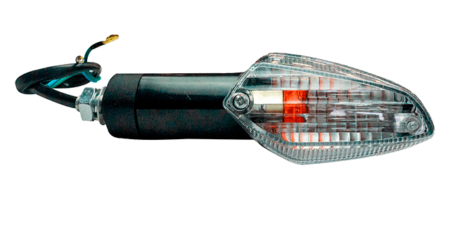 DIRECCIONAL HONDA CBF 125/CBR250R/INVICTA150 MOD VIEJO DEL DER-TRAS IZQ TRANSP