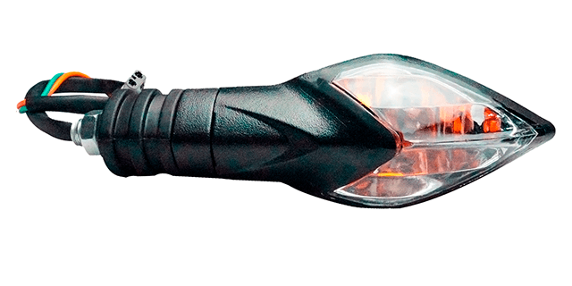 DIRECCIONAL BAJAJ PULSAR 135 DEL DER-TRAS IZQ TRANSP