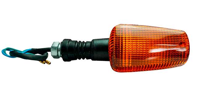 DIRECCIONAL YAMAHA DT 200 12W DEL DER-TRAS IZQ NARANJA