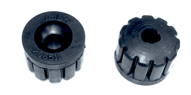 CAUCHO AMORTIGUADOR TANQUE HONDA XRE 300 (15-19)- SPLENDOR NXG(10-14)- NXR125 BROSS (04-10) XR150L (MOD 14-UP) Paquete x 2