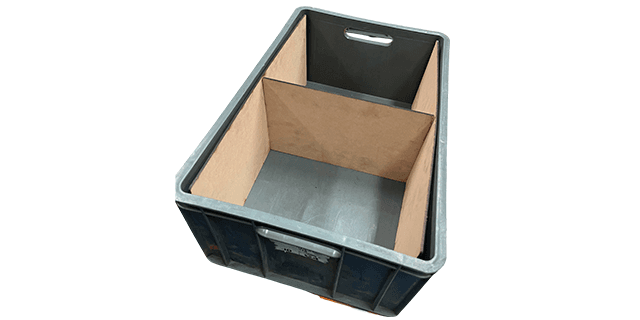 DIVISION EN MADERA PARA CANASTA 60X40X25 2 POSICIONES