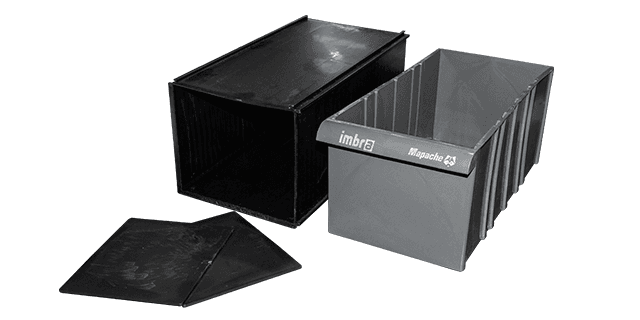 GAVETERO MODULAR GRANDE CERRADO 30cmx16cmx14cm NEGRO