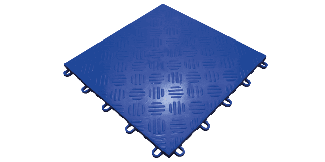 PISO PLASTICO MODULAR SELLADO COLOR AZUL LIMPIA FACIL 33cm x 33cm x1.6cm