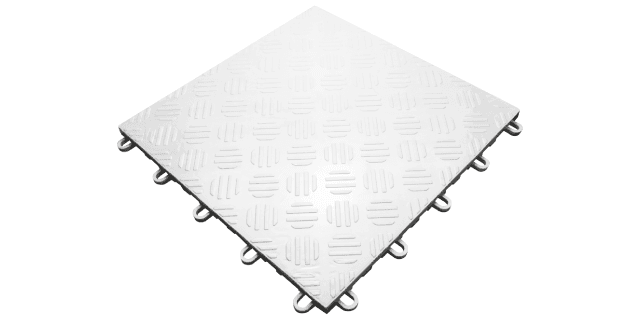 PISO PLASTICO MODULAR SELLADO COLOR BLANCO LIMPIA FACIL 33cm x 33cm x1.6cm