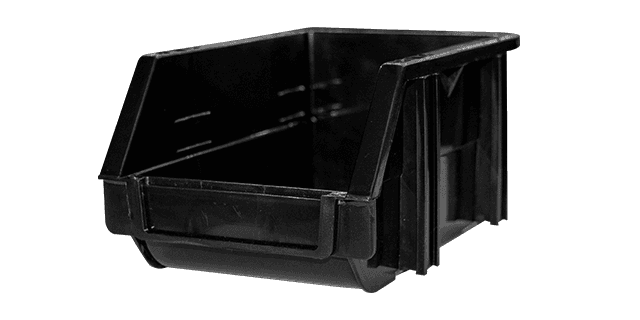 GAVETERO MODULAR ABIERTO MODULAR NEGRO 18cm x 12cm x 9cm