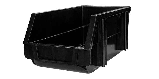 GAVETERO MODULAR ABIERTO MODULAR NEGRO 26cm x 15cm x 12cm