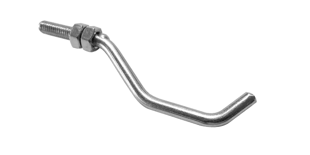 GANCHOS PARA TABLEROS PERFORADOS 92cm Paquete x 2