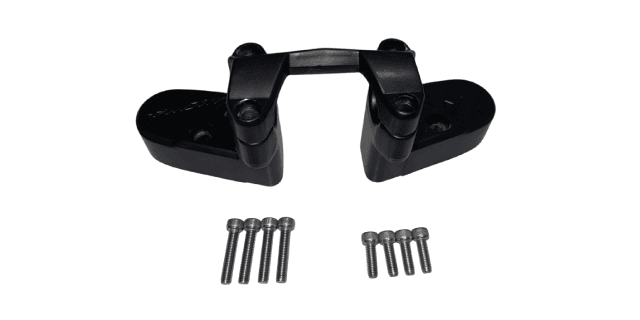 BASES MANUBRIO BAJAJ PULSAR NS200 FI ABS DC BARRAS INVERTIDAS