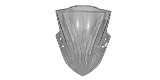 CUPULA DOBLE BURBUJA KAWASAKI NINJA 300-BAJAJ NS 200-NS200 FI-NS160-NS150-NS400Z-PULSAR N160-N250-DOMINAR 25-400-400UG-POLICARBONATO TRANSPARENTE