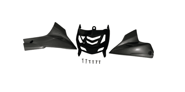 QUILLA COMPLETA APACHE 180 2V PINTADA GRIS MATE