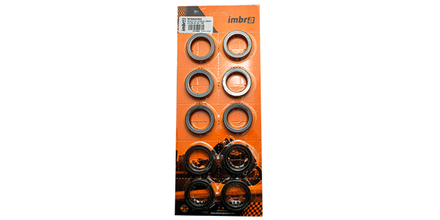 RETENEDOR TELESCOPICO 30-40.5-10.5 YAMAHA LIBERO 110-125- RX 100 - YBR 125 Paquete x 10