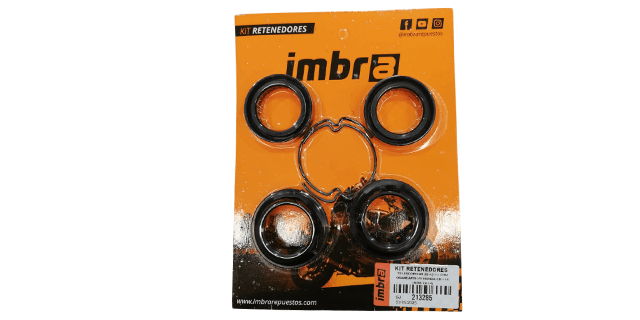 KIT RETENEDORES TELESCOPICOS 30-42-11 CON GUARDAPOLVO HONDA CB 110 (MOD 12-14)