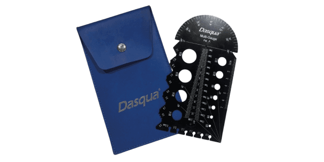 REGLETA DE MEDICION MULTIFUNCIONAL EN ACERO INOX PASOS DE ROSCAS DE TORNILLOS TRANSPORTADOR 0-180 GRADOS-CALIBRE LAMINAS