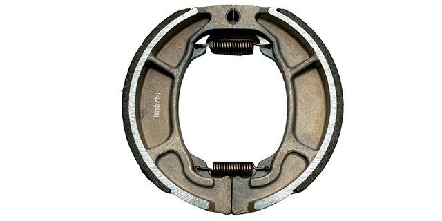 BANDA FRENO NAVI 110-AK 125 NKD PRIMER MODELO-DASH 125-SPLENDOR I SMART 110 FE-SUPER SPLENDOR 125-DASH 110-PASSION PRO 100-GLAMOUR 125-THRILLER 150-CB 125 SHINE-ELITE 125 F.I.-CB 160 F STD-CB 125 E