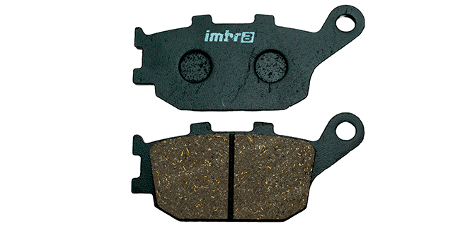 PASTILLA DE FRENO TRAS HONDA CB400(04-05)-CB500(04-07)-CBF500 SIN ABS(04-07)-CB600 SIN ABS(00-12)-CBF600(04-16)-CBR600(01-13)-NC700(12-14)-KAWASAKI EN650(15-21)-NINJA650ABS(17-21)-SUZUKI SV400(03-05)
