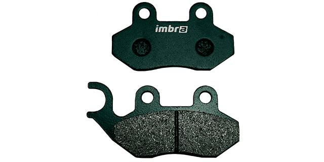 PASTILLA DE FRENO DEL AKT AK 125 SC DYNAMIC - AKT DYNAMIC 125 R - AKT DYNAMIC PRO 125 - AKT DYNAMIC PRO 125 CBS - AKT JET 4 - AKT (SYM) JET 14 - AKT JET 5 - SIGMA SG 100 5A - SUZUKI AN 125 X STAR