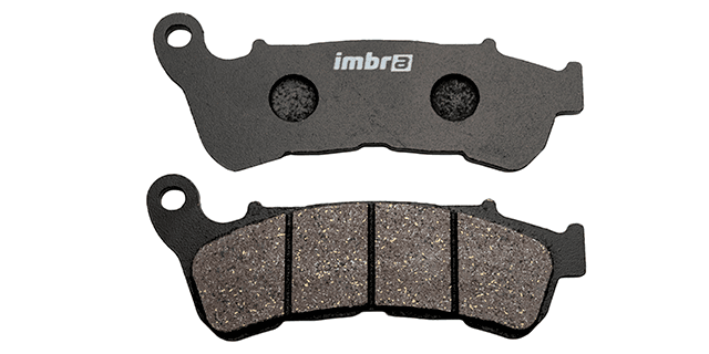 PASTILLA DE FRENO DEL HONDA CB160R HORNET (23-UP)- CB160F DLX (18-22) - FORZA 250 (18-22) - FORZA SI (14-18) - FORZA 300 (14-20) - CBR 250 R ABS (11-17) CALIPER DE 3 PISTONES